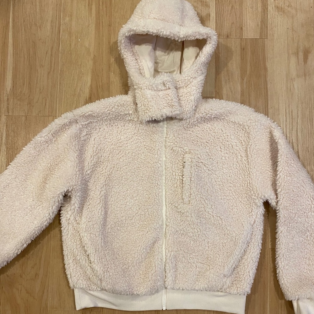 Beyond Yoga ultra cozy fleece jacket W size S
